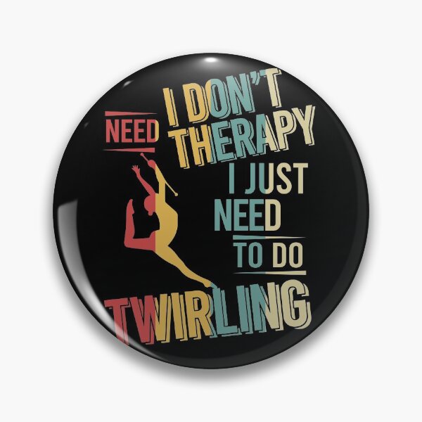 Item preview, No necesito terapia, solo necesito hacer Twirling vintage designed and sold by NgocLanDesign.