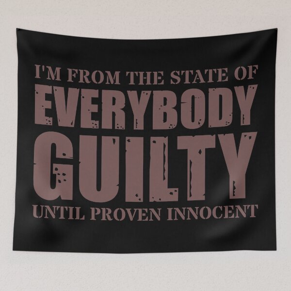 Item preview, State of everybody guilty - red designed and sold by reIntegration.