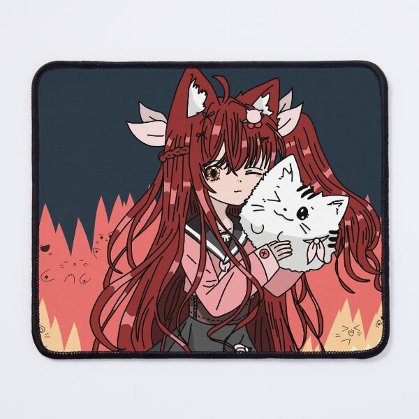 Item preview, Unmasked Kitsune Anime Girl designed and sold by STUDIO-72.