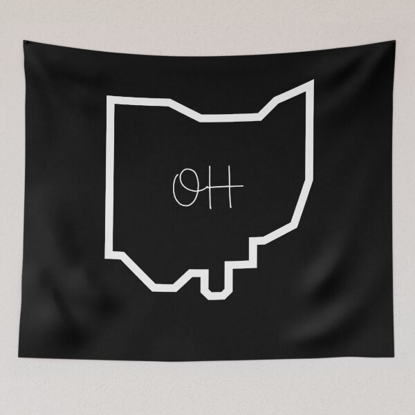 Item preview, State of Ohio OH Abbreviation Outline designed and sold by Hpabedi.