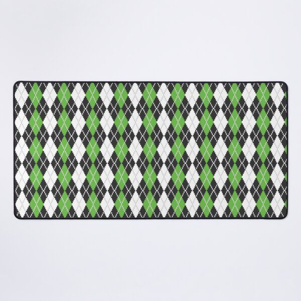 Retro Argyle Desk Mat