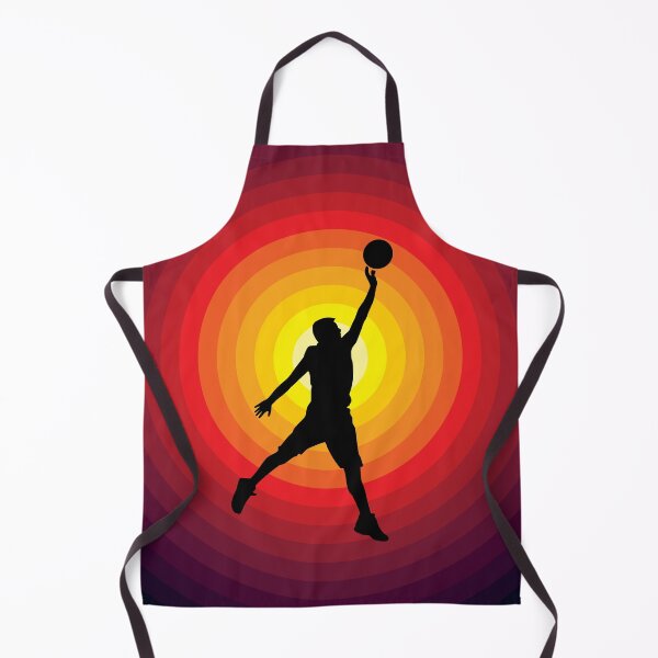 Item preview, Jumping Basketball Player Silhouette designed and sold by STUDIO-72.
