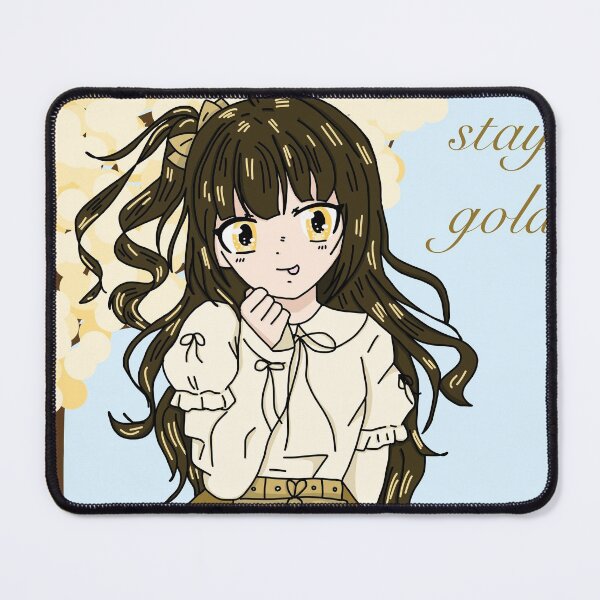 Item preview, Stay Gold Anime Girl designed and sold by STUDIO-72.