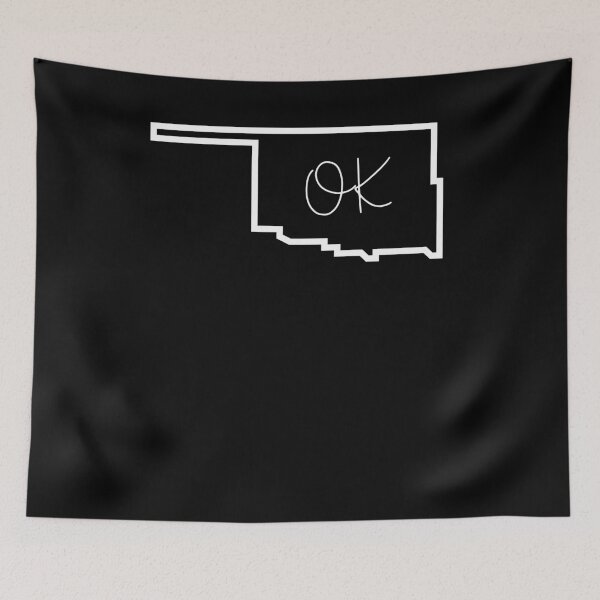Item preview, State of Oklahoma OK Abbreviation Outline designed and sold by Hpabedi.