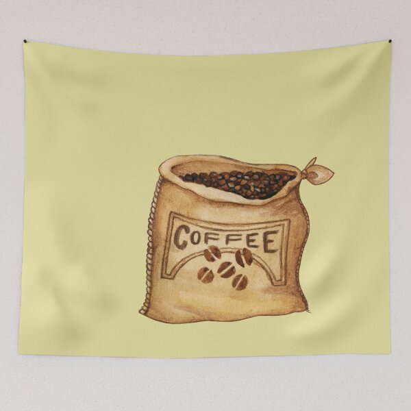 Item preview, cute coffe bag designed and sold by artbyrosse.