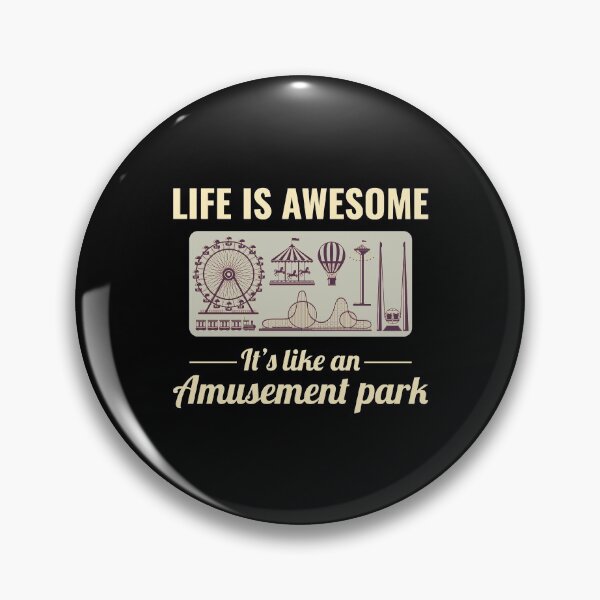 Item preview, Roller Coaster Amusement Park Funny Saying designed and sold by TastefulTees.