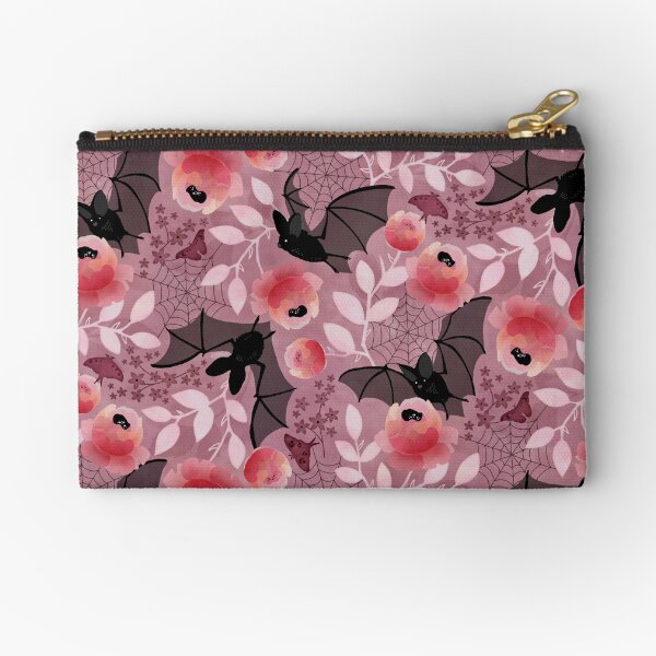 Aperçu de l'œuvre Chauve-souris pastel fleuri rose créée et vendue par adenaJ.