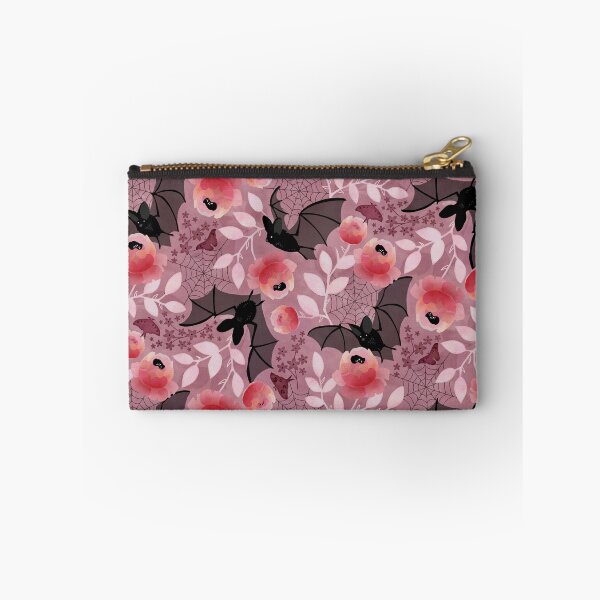 Aperçu de l'œuvre Chauve-souris pastel fleuri rose créée et vendue par adenaJ.