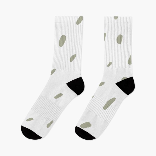 Aperçu de l'œuvre Green and White Simple Blot Spot Dot Pattern Coordinates w/ PPG 2022 Color of the Year Olive Sprig PPG1125-4 - Colour Trends - Hue - Shade créée et vendue par ColorOfTheYears.