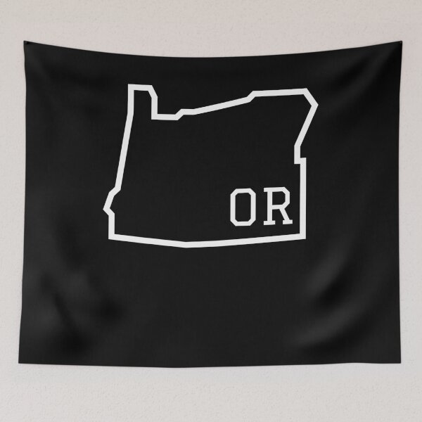 Item preview, State of Oregon OR Abbreviation Outline designed and sold by Hpabedi.