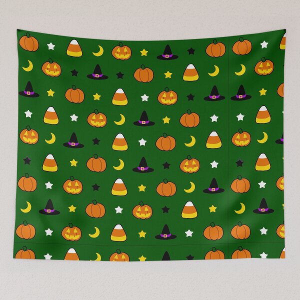 Item preview, Halloween Green Print designed and sold by KHRArts.