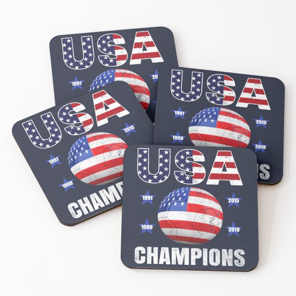 Item preview, USA Women Soccer World Champions 2019 4 Stars Gift designed and sold by NUMAcreations.
