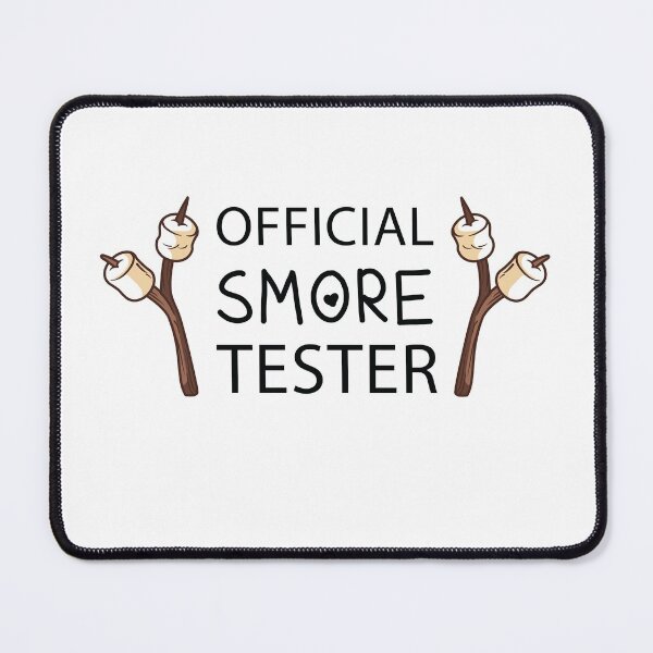 Item preview, Official S'more tester, cute family gift idea for Mom, Dad & Siblings, birthday designed and sold by mosaab design.