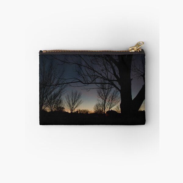 Item preview, Silhouette sunset behind the trees designed and sold by Jared Campbell.