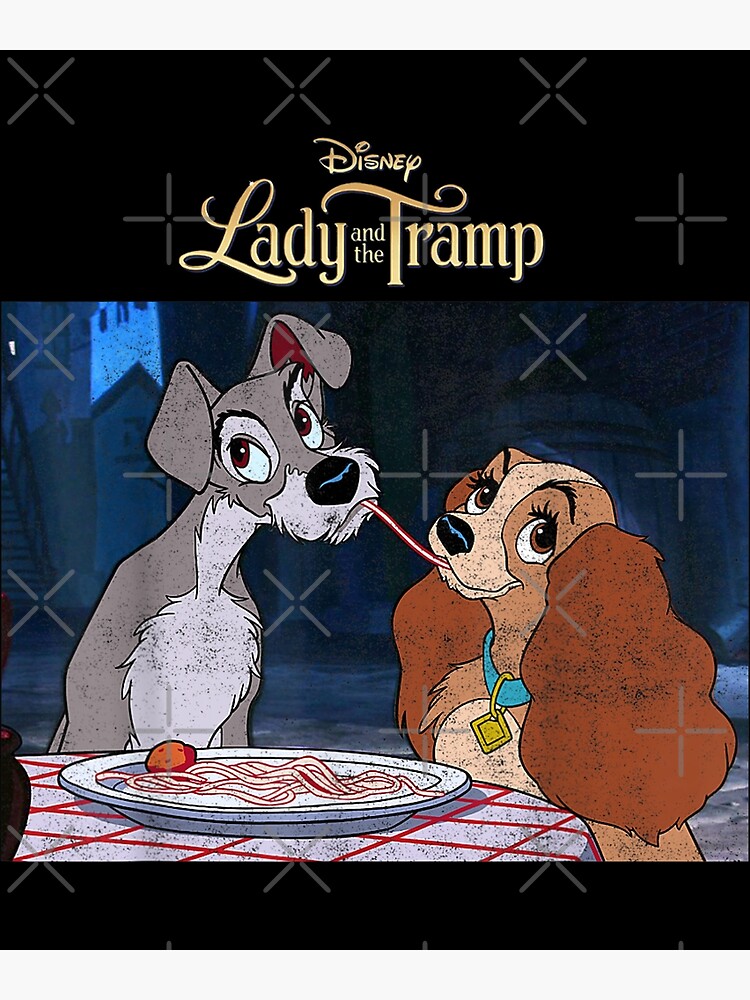 Lady and the Tramp love Poster for Sale by FalChi