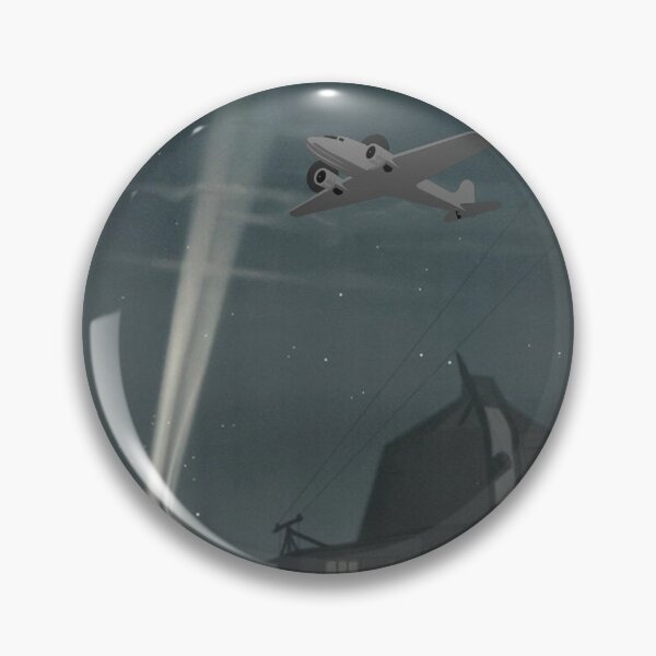 Item preview, Vintage Propeller Plane, Observatory, Comet, Meteorite And Starry Night Sky designed and sold by TrulyEpoque.