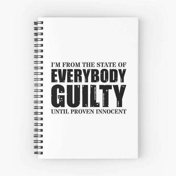 Item preview, State of everybody guilty - bktx designed and sold by reIntegration.