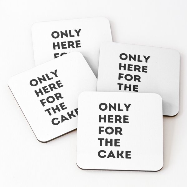 Item preview, Only here for the cake  designed and sold by sugarrosekitch.