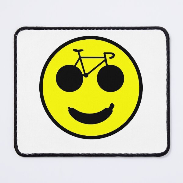 Item preview, Banana Bycicle Smiley designed and sold by All-Streets.