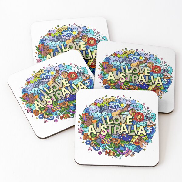 Item preview, I Love Australia  designed and sold by designbyjodyb.