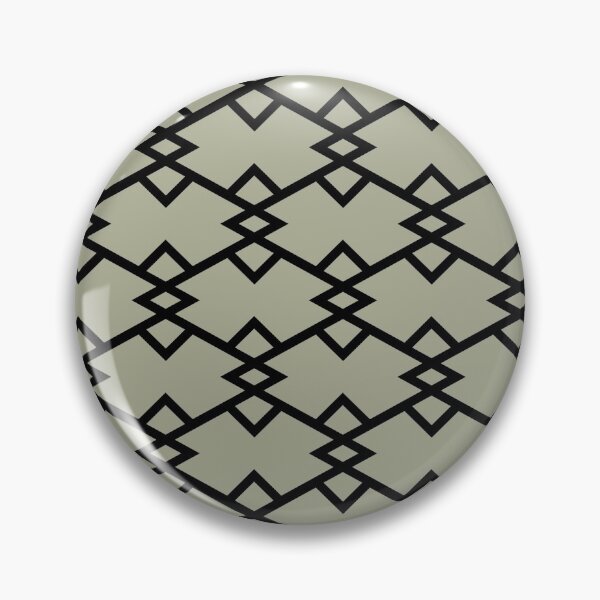 Artikelvorschau, Green and Black Tessellation Line Pattern 22 Coordinates w/ PPG 2022 Color of the Year Olive Sprig PPG1125-4 - Colour Trends - Hue - Shade entworfen und verkauft von ColorOfTheYears.