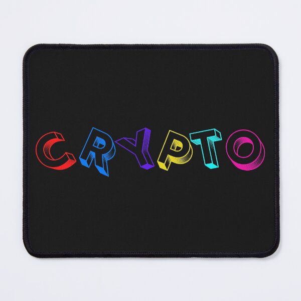 Item preview, Crypto 3D Colorful  designed and sold by Funny-Tees4U.