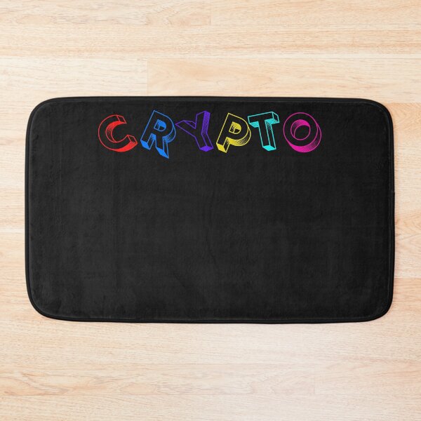 Item preview, Crypto 3D Colorful  designed and sold by Funny-Tees4U.