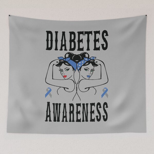 Item preview, Diabetes Awareness Month designed and sold by Momona-design.