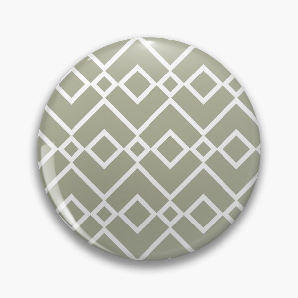 Item preview, Green and White Tessellation Line Pattern 23 Coordinates w/ PPG 2022 Color of the Year Olive Sprig PPG1125-4 - Colour Trends - Hue - Shade designed and sold by ColorOfTheYears.