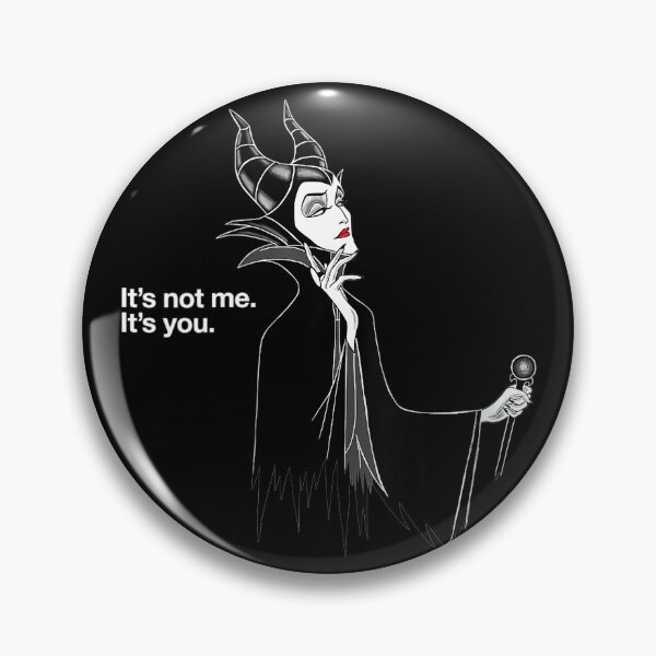 Item preview,  Villains Maleficent It's Not Me It's You V-Neck designed and sold by AnhVu03.