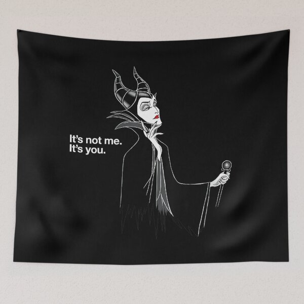 Item preview,  Villains Maleficent It's Not Me It's You V-Neck designed and sold by AnhVu03.