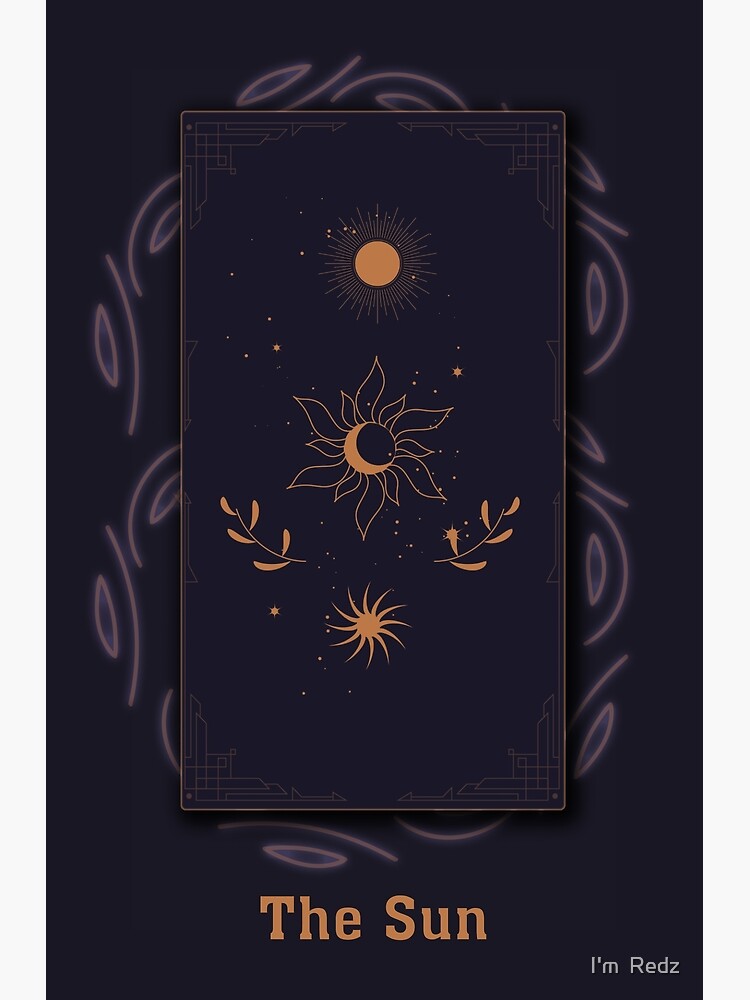 The Sun  Mystical, Tarot card, elements, esoteric, occult