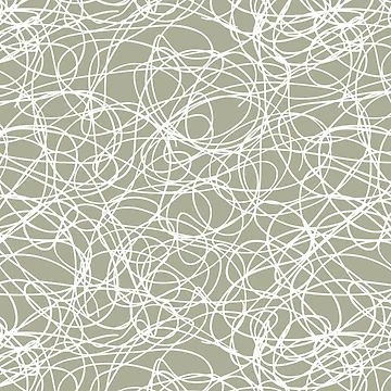 Imagen de la obra Green and White Thick Scribble Mosaic Pattern Coordinates w/ PPG 2022 Color of the Year Olive Sprig PPG1125-4 - Colour Trends - Hue - Shade de ColorOfTheYears