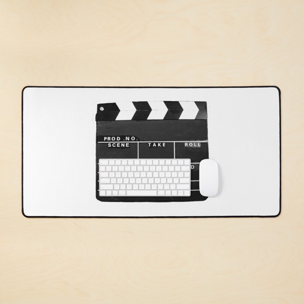 Premium Photo  3d render of retro movie camera with reel film,clapper board