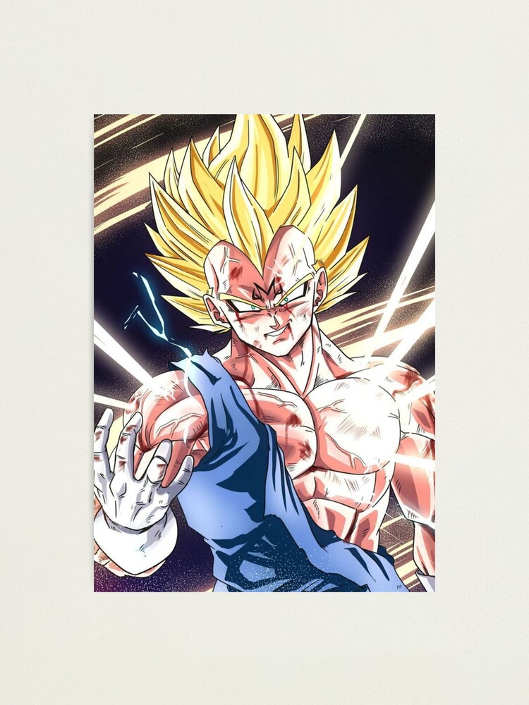 Vegeta Saiyan prince Sticker for Sale by Yashdusane