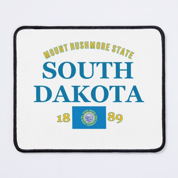 Item preview, South Dakota State Pride Flag Native Mount Rushmore State designed and sold by The Junto Shop.