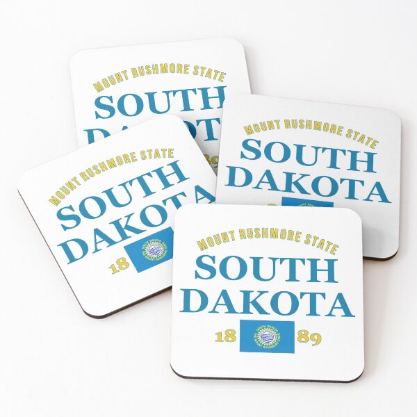 Item preview, South Dakota State Pride Flag Native Mount Rushmore State  designed and sold by The Junto Shop.