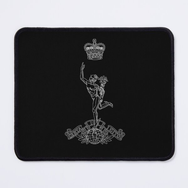 Item preview, Royal Signals Cap Badge Outline designed and sold by QuirkyTales.