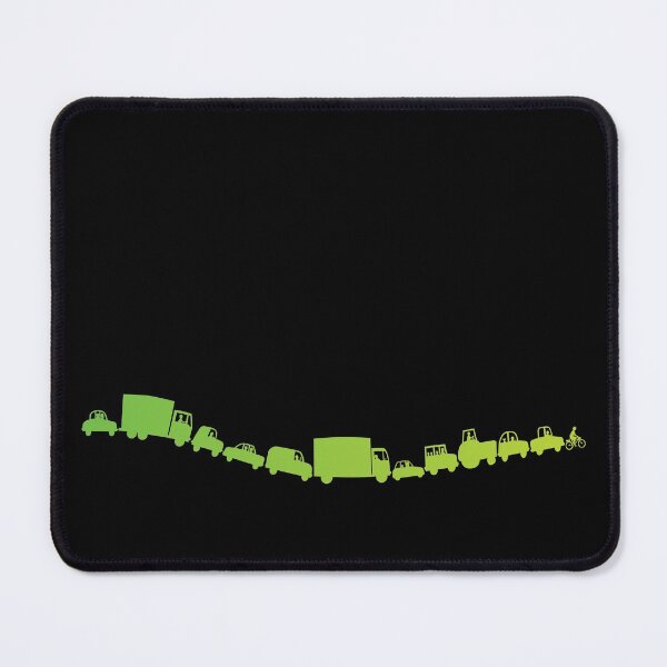 Item preview, Traffic Jam Green designed and sold by QuirkyTales.