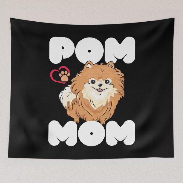 Item preview, Pomeranian Mommy - Dog mom - Doggy parents designed and sold by For the love of Pixels.