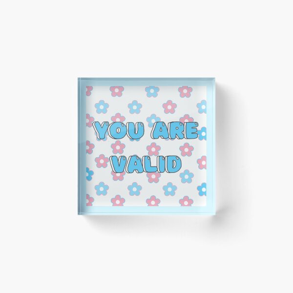 Item preview, You Are Valid - Transgender designed and sold by Famjoillustrate.