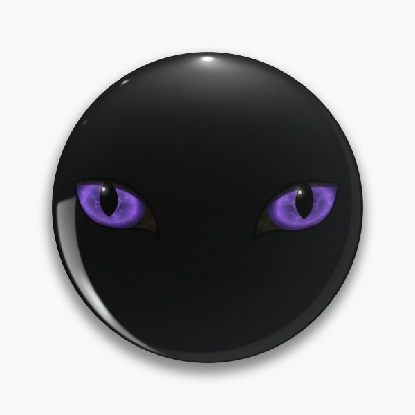 Item preview, Glowing Indigo cat eyes designed and sold by Pear Tree Studio.