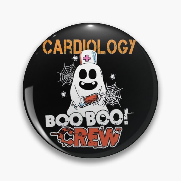 Item preview, cardiology nurse Boo Crew designed and sold by FunnySerious.