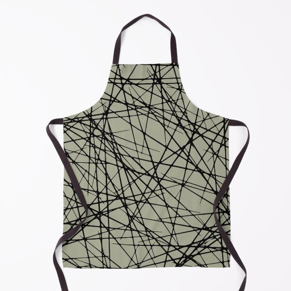 Item preview, Green and Black Abstract Criss Cross Line Pattern Coordinates w/ PPG 2022 Color of the Year Olive Sprig PPG1125-4 - Colour Trends - Hue - Shade designed and sold by ColorOfTheYears.