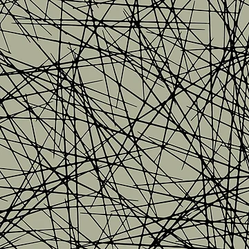 Imagen de la obra Green and Black Abstract Criss Cross Line Pattern Coordinates w/ PPG 2022 Color of the Year Olive Sprig PPG1125-4 - Colour Trends - Hue - Shade de ColorOfTheYears