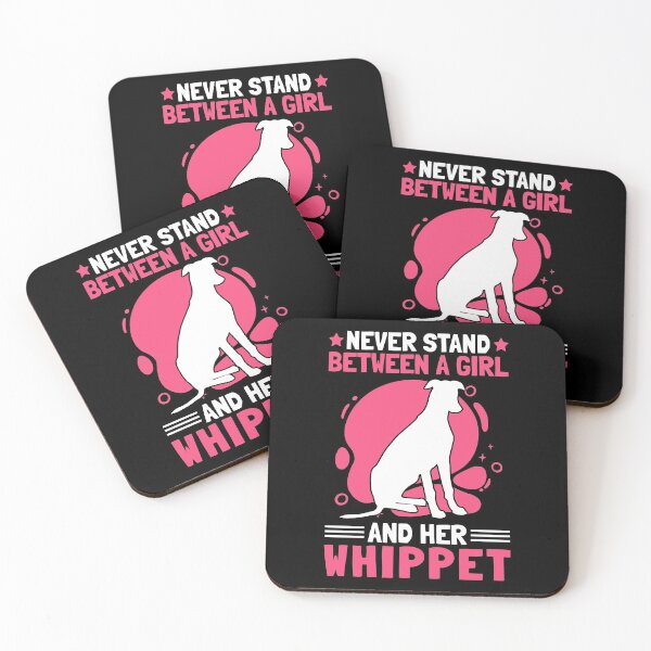 Item preview, Girl with Whippet British Greyhound saying designed and sold by madgrfx.