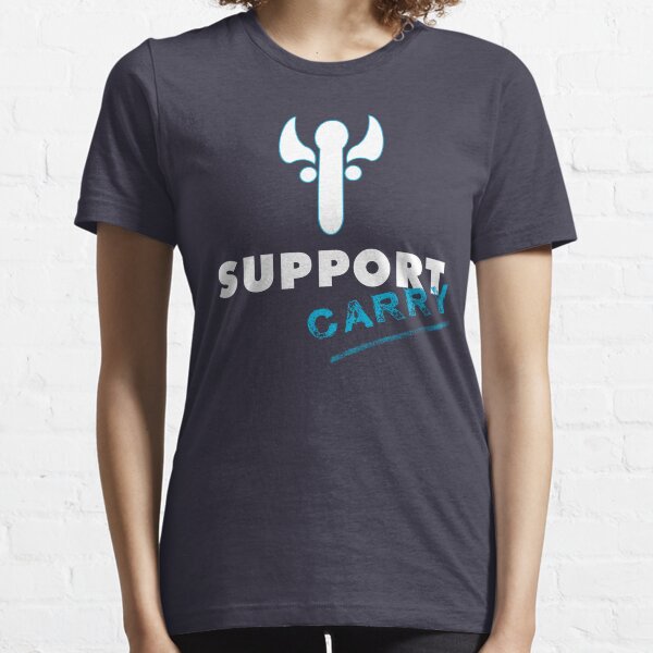 Soporte Carry - League of Legends LOL Camiseta esencial