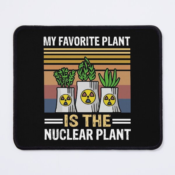 Item preview, My favorite plant is the Nuclear Plant, Funny Nuclear Engineer Plants Lover Vintage Gift  designed and sold by Theobsessed01.