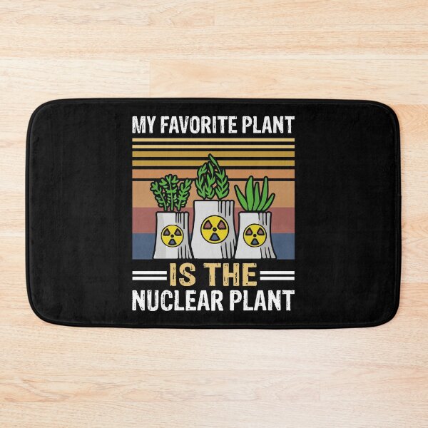 Item preview, My favorite plant is the Nuclear Plant, Funny Nuclear Engineer Plants Lover Vintage Gift  designed and sold by Theobsessed01.