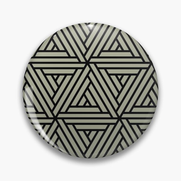 Item preview, Green and Black Geometric Shape Mosaic Pattern 2 Coordinates w/ PPG 2022 Color of the Year Olive Sprig PPG1125-4 - Colour Trends - Hue - Shade designed and sold by ColorOfTheYears.